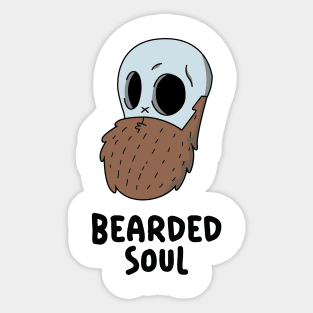 Bearded Soul - Colored Tee Sticker